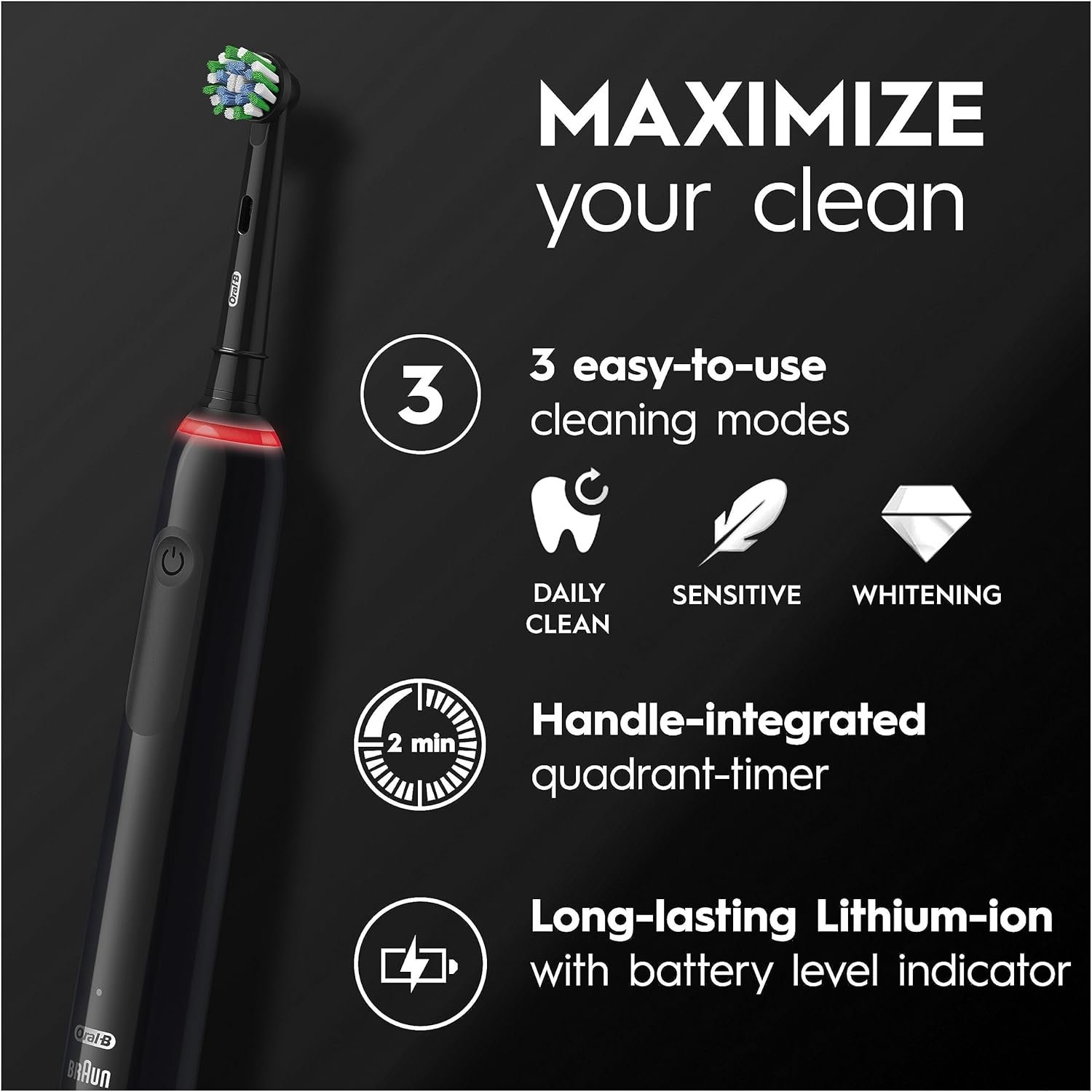 Oral-B Pro 3 Electric Toothbrushes For Adults